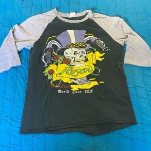 Brand new madeworn raglan